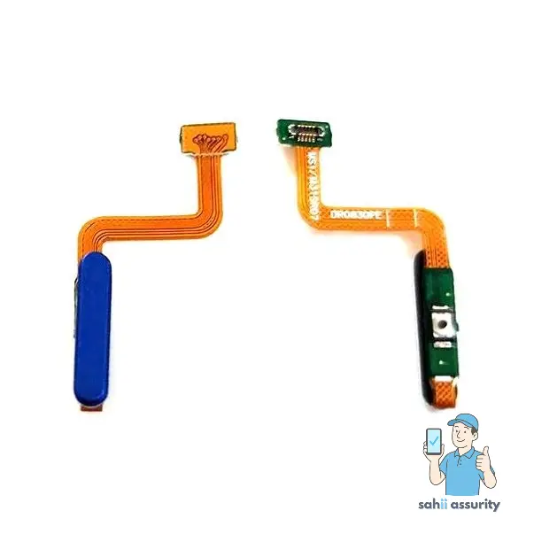 Fingerprint Sensor with Flex Cable for Samsung Galaxy M31s White